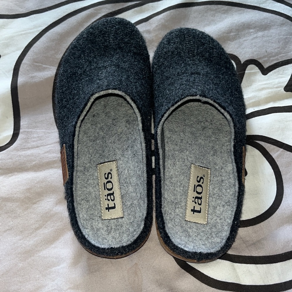 Taos Woolness wool clogs slides size EU 37 US 6-6.5 - Picture 3 of 11
